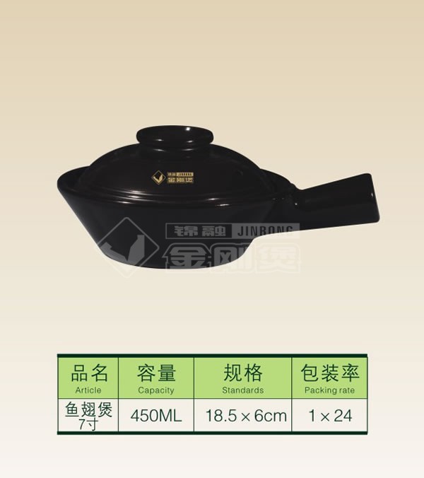 鱼翅煲7寸